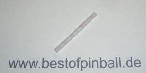 Tubing-clear #10 2" long (Williams)